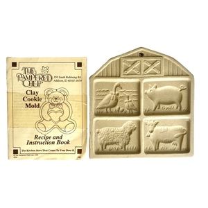 Pampered Chef Farmyard Friends Cookie Mold